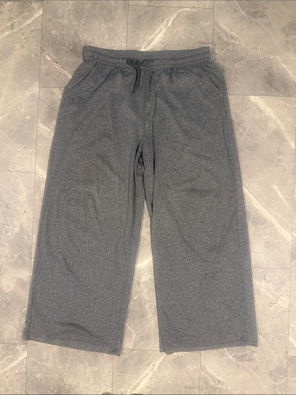 Halara Dark Gray Drawstring Lounge Pants with Pockets